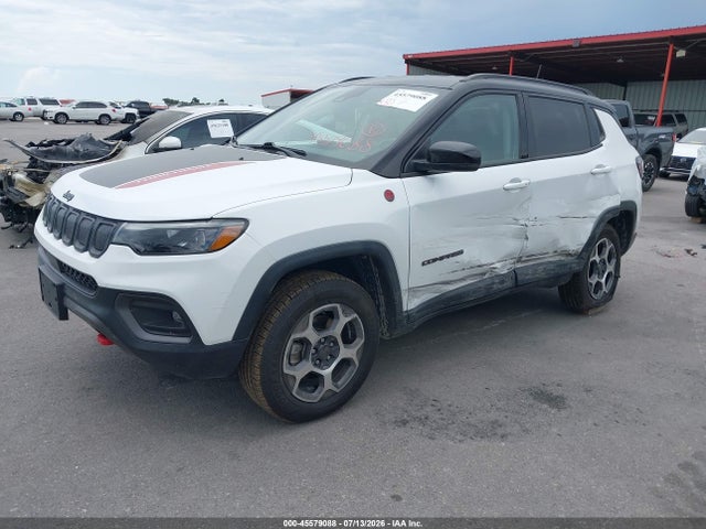 45579088 :رقم المزاد ، 3C4NJDDB6NT221697 vin ، 2022 Jeep Compass Trailhawk 4x4 مزاد بيع