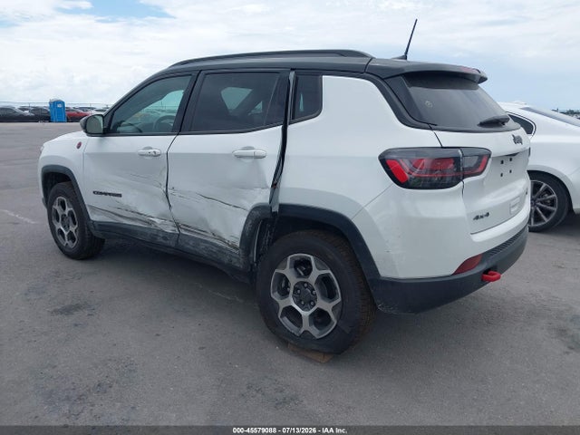 45579088 :رقم المزاد ، 3C4NJDDB6NT221697 vin ، 2022 Jeep Compass Trailhawk 4x4 مزاد بيع