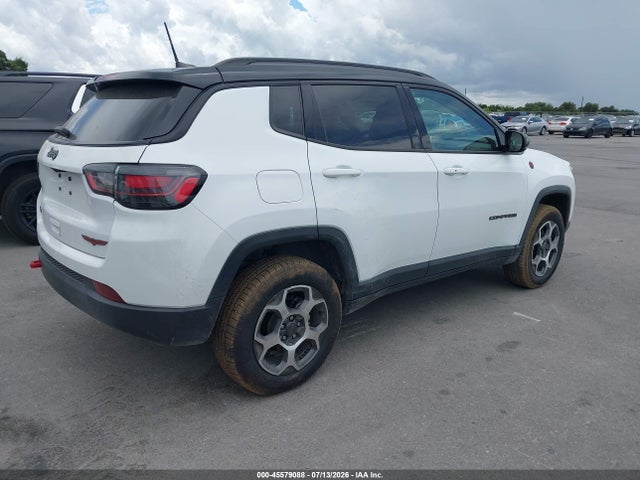 45579088 :رقم المزاد ، 3C4NJDDB6NT221697 vin ، 2022 Jeep Compass Trailhawk 4x4 مزاد بيع