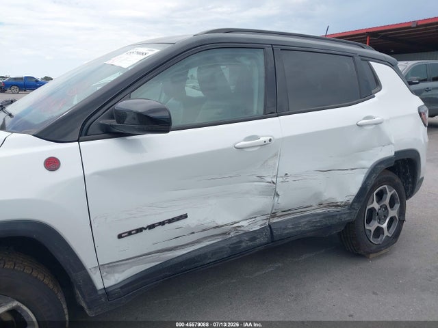 45579088 :رقم المزاد ، 3C4NJDDB6NT221697 vin ، 2022 Jeep Compass Trailhawk 4x4 مزاد بيع