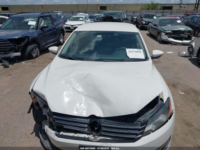 2012 Volkswagen Passat 2.5l S მანქანა იყიდება აუქციონზე, vin: 1VWAH7A36CC096764, აუქციონის ნომერი: 45579090