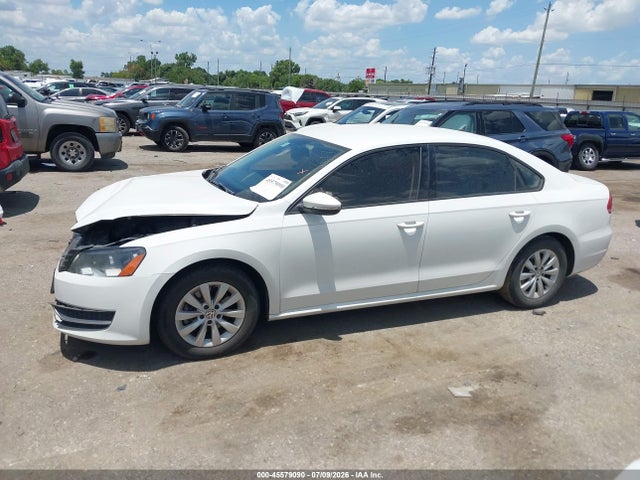 2012 Volkswagen Passat 2.5l S მანქანა იყიდება აუქციონზე, vin: 1VWAH7A36CC096764, აუქციონის ნომერი: 45579090