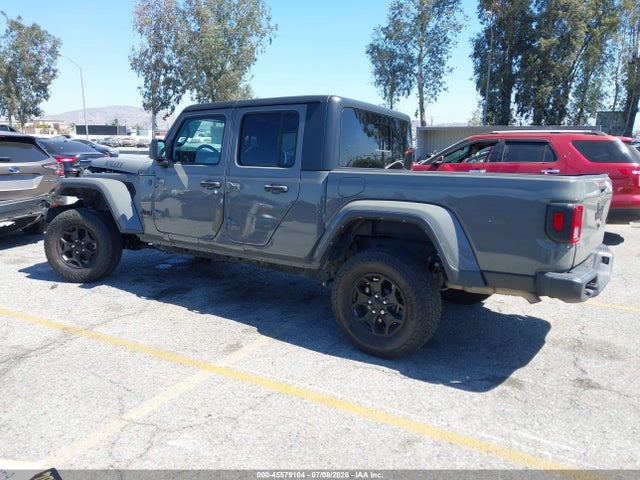 45579104 :رقم المزاد ، 1C6HJTAG1PL507793 vin ، 2023 Jeep Gladiator Willys 4x4 مزاد بيع