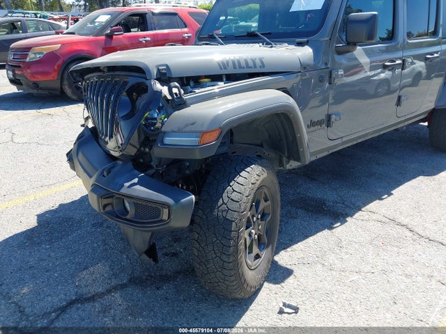 45579104 :رقم المزاد ، 1C6HJTAG1PL507793 vin ، 2023 Jeep Gladiator Willys 4x4 مزاد بيع