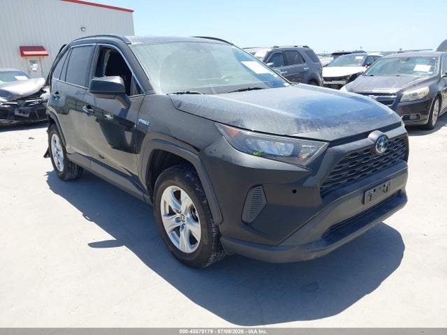 45579179 :رقم المزاد ، 4T3LWRFV2MU034476 vin ، 2021 Toyota Rav4 Hybrid Le مزاد بيع