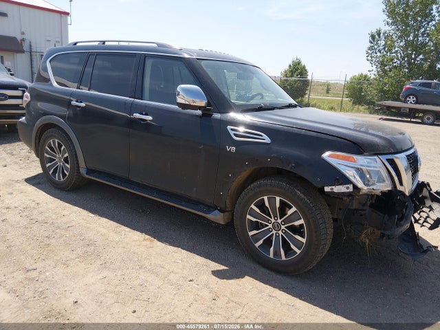 45579261 :رقم المزاد ، JN8AY2NC6L9618780 vin ، 2020 Nissan Armada Sl 4wd مزاد بيع