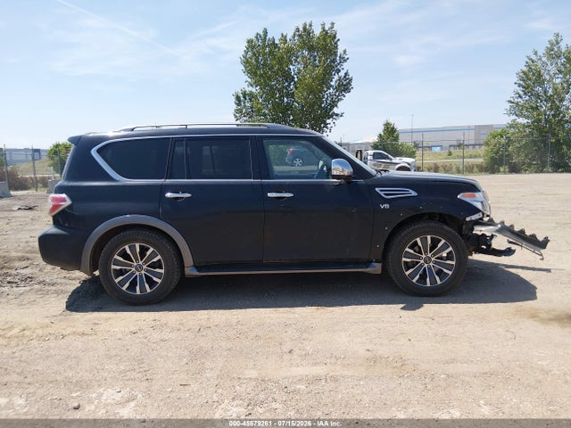 45579261 :رقم المزاد ، JN8AY2NC6L9618780 vin ، 2020 Nissan Armada Sl 4wd مزاد بيع