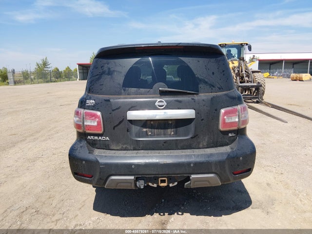 45579261 :رقم المزاد ، JN8AY2NC6L9618780 vin ، 2020 Nissan Armada Sl 4wd مزاد بيع