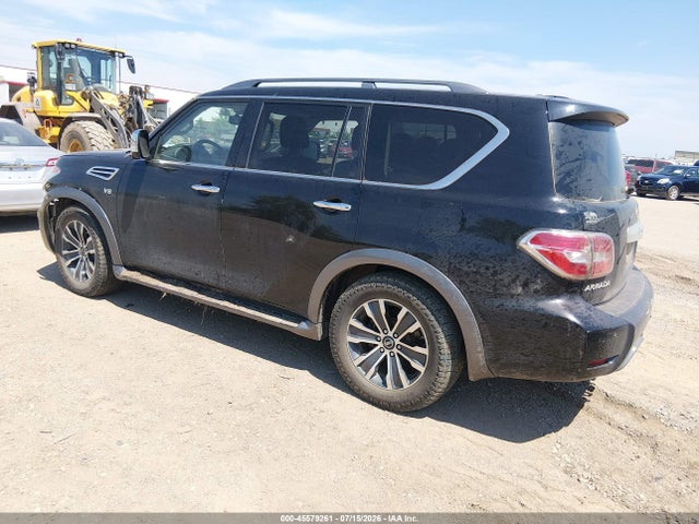 45579261 :رقم المزاد ، JN8AY2NC6L9618780 vin ، 2020 Nissan Armada Sl 4wd مزاد بيع