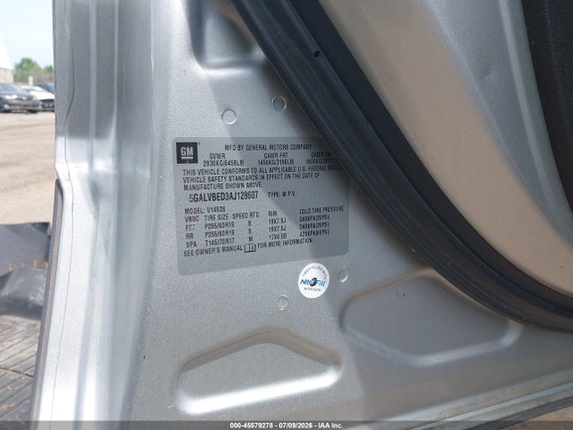 Aukcja sprzedaży 2010 Buick Enclave 1xl, vin: 5GALVBED3AJ128607, numer aukcji: 45579278