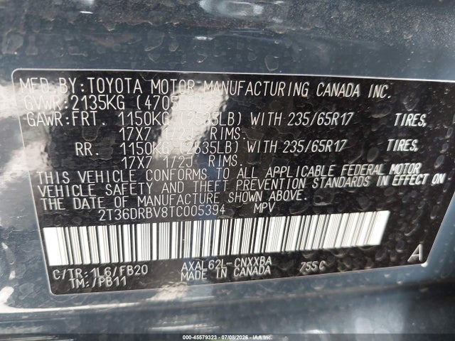 Toyota RAV4 LE 2026 2T36DRBV8TC005394 Image 9
