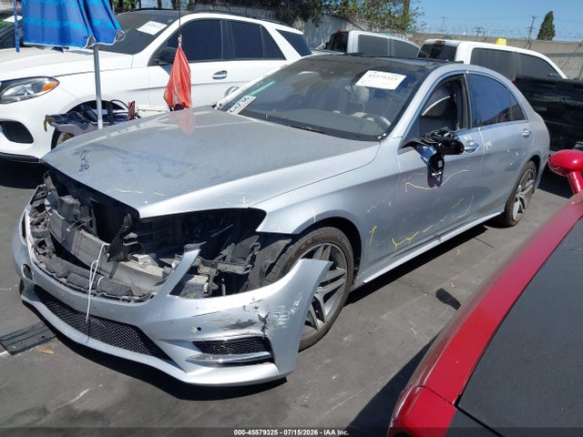 Aukcja sprzedaży 2015 Mercedes-benz S 550 4matic, vin: WDDUG8FB7FA121072, numer aukcji: 45579325