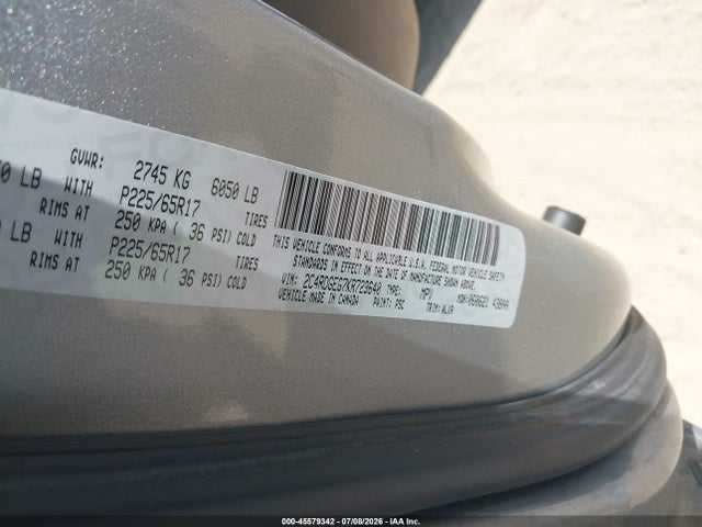 Aukcja sprzedaży 2019 Dodge Grand Caravan Gt, vin: 2C4RDGEG7KR723640, numer aukcji: 45579342