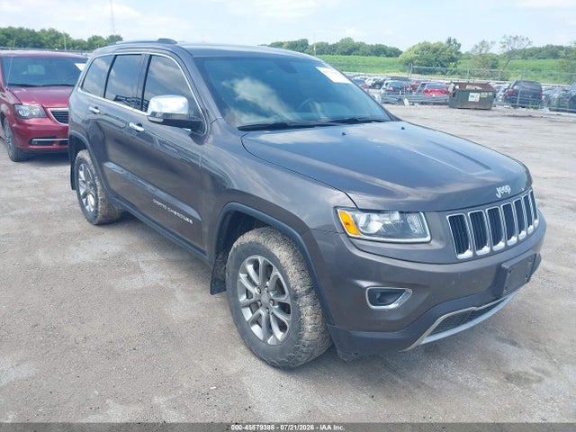 2015 Jeep Grand Cherokee Limited მანქანა იყიდება აუქციონზე, vin: 1C4RJFBG9FC716257, აუქციონის ნომერი: 45579388