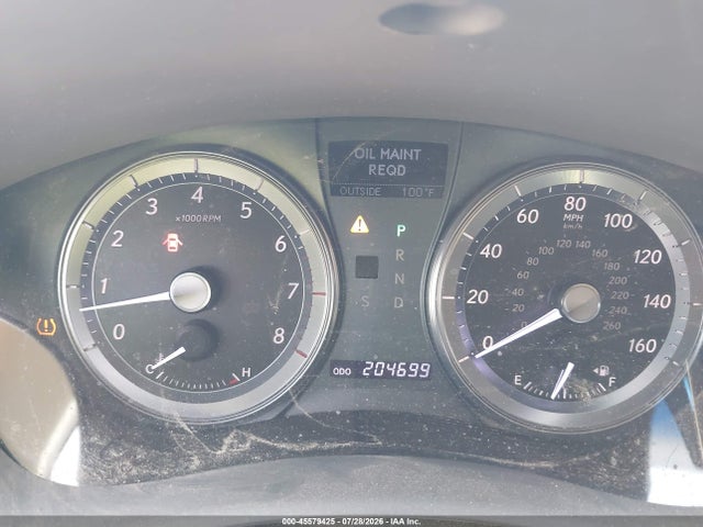 Продажа на аукционе авто 2012 Lexus Es 350, vin: JTHBK1EG0C2491577, номер лота: 45579425