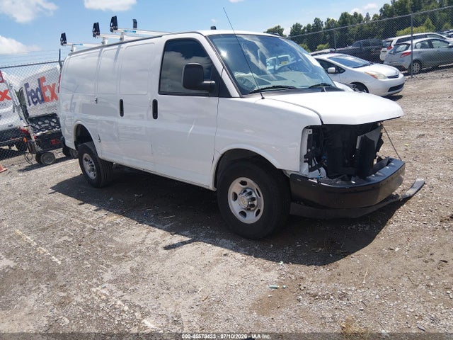 2023 Chevrolet Express Cargo Rwd 2500 Regular Wheelbase Wt მანქანა იყიდება აუქციონზე, vin: 1GCWGAFP3P1242639, აუქციონის ნომერი: 45579433