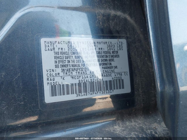 Nissan SENTRA SV 2015 3N1AB7AP4FY321317 Image 9
