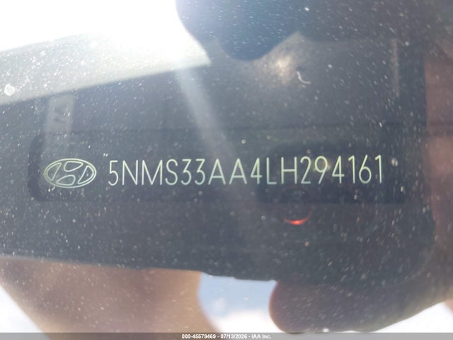 Продаж на аукціоні авто 2020 Hyundai Santa Fe Sel 2.0t, vin: 5NMS33AA4LH294161, номер лоту: 45579469