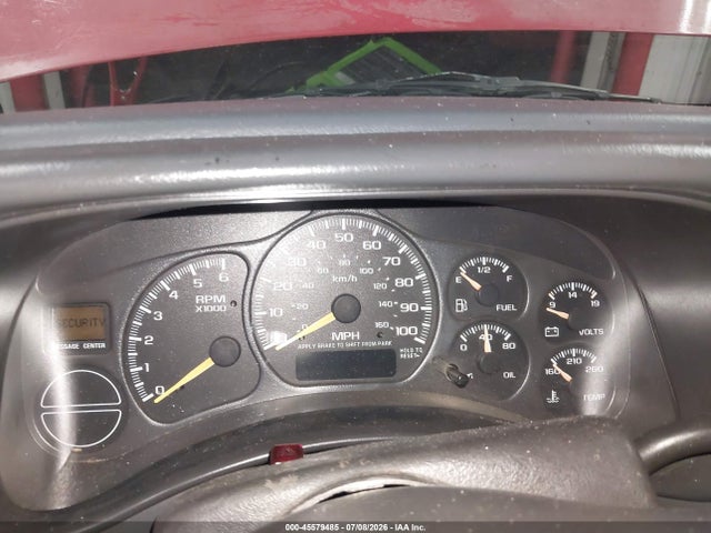 Продаж на аукціоні авто 2001 Chevrolet Silverado 1500 Ls, vin: 1GCEC19T01Z165365, номер лоту: 45579485
