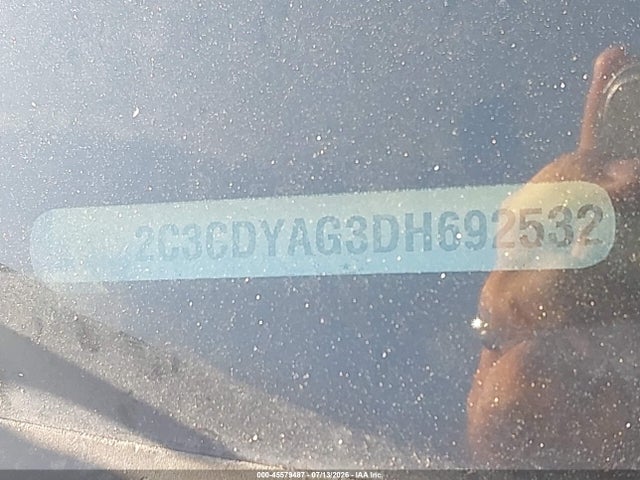 45579487 :رقم المزاد ، 2C3CDYAG3DH692532 vin ، 2013 Dodge Challenger Sxt مزاد بيع