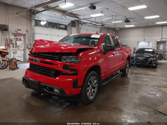 45579534 :رقم المزاد ، 1GCUYEED2NZ228894 vin ، 2022 Chevrolet Silverado 1500 Ltd 4wd  Short Bed Rst مزاد بيع