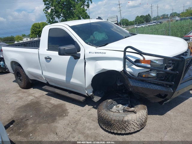 Продажа на аукционе авто 2021 Chevrolet Silverado 1500 2wd  Long Bed Wt, vin: 3GCNWAEK2MG374227, номер лота: 45579640
