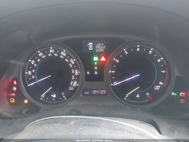 Aukcja sprzedaży 2007 Lexus Is 350, vin: JTHBE262172008426, numer aukcji: 45579707