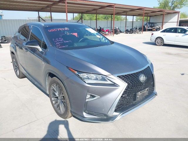2017 Lexus Rx 350 F Sport მანქანა იყიდება აუქციონზე, vin: 2T2BZMCA1HC089360, აუქციონის ნომერი: 45579921