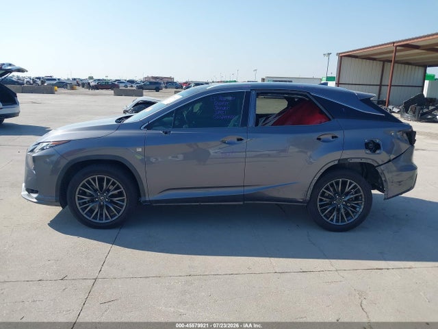 2017 Lexus Rx 350 F Sport მანქანა იყიდება აუქციონზე, vin: 2T2BZMCA1HC089360, აუქციონის ნომერი: 45579921