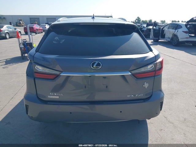 2017 Lexus Rx 350 F Sport მანქანა იყიდება აუქციონზე, vin: 2T2BZMCA1HC089360, აუქციონის ნომერი: 45579921