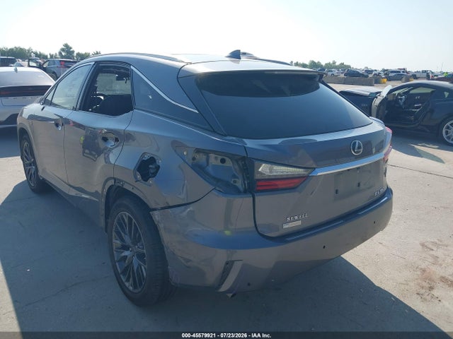 2017 Lexus Rx 350 F Sport მანქანა იყიდება აუქციონზე, vin: 2T2BZMCA1HC089360, აუქციონის ნომერი: 45579921