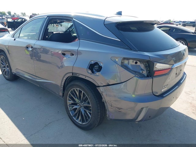 2017 Lexus Rx 350 F Sport მანქანა იყიდება აუქციონზე, vin: 2T2BZMCA1HC089360, აუქციონის ნომერი: 45579921