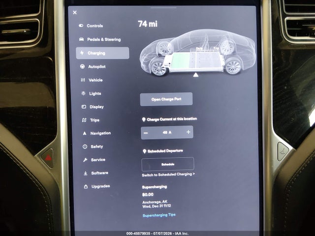 Tesla Model S 60d/70d/75d/85d/90d 2016 5YJSA1E23GF149794 Image 17