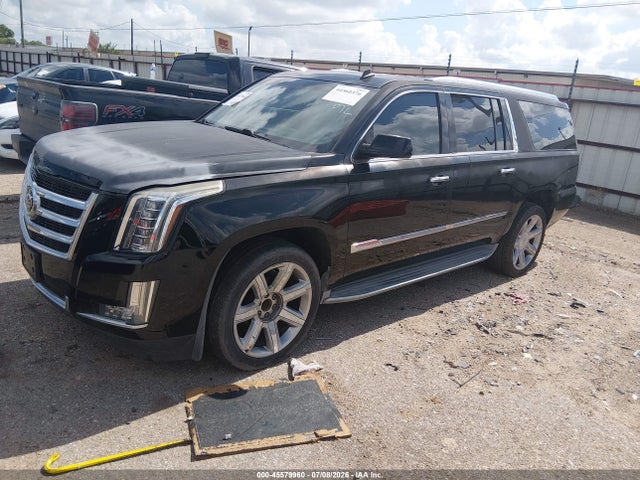 2015 Cadillac Escalade Esv Luxury მანქანა იყიდება აუქციონზე, vin: 1GYS3HKJ5FR227283, აუქციონის ნომერი: 45579960
