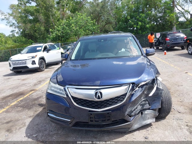 2016 Acura Mdx Technology   Acurawatch Plus Packages/technology Package მანქანა იყიდება აუქციონზე, vin: 5FRYD3H43GB008538, აუქციონის ნომერი: 45580029