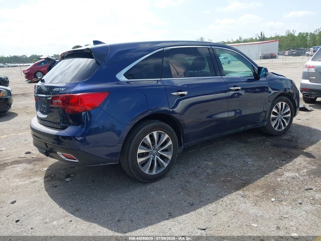 2016 Acura Mdx Technology   Acurawatch Plus Packages/technology Package მანქანა იყიდება აუქციონზე, vin: 5FRYD3H43GB008538, აუქციონის ნომერი: 45580029