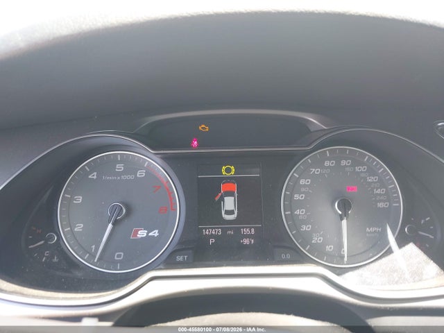 2013 Audi S4 3.0t Premium Plus მანქანა იყიდება აუქციონზე, vin: WAUKGAFL1DA064766, აუქციონის ნომერი: 45580100