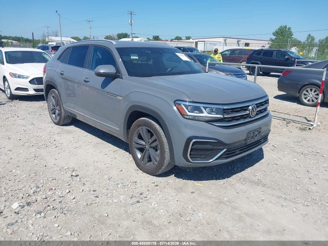 45580116 :رقم المزاد ، 1V2RE2CA5MC223131 vin ، 2021 Volkswagen Atlas Cross Sport 3.6l V6 Se W/technology R-line مزاد بيع