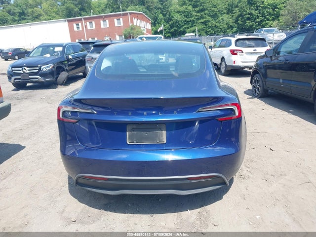 Продаж на аукціоні авто 2025 Tesla Model 3 Long Range Rear-wheel Drive/standard Rear-wheel Drive, vin: 5YJ3E1EA9SF025280, номер лоту: 45580143