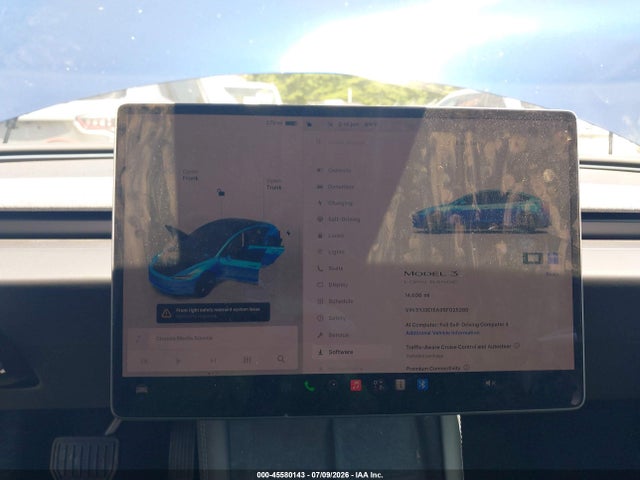 Продаж на аукціоні авто 2025 Tesla Model 3 Long Range Rear-wheel Drive/standard Rear-wheel Drive, vin: 5YJ3E1EA9SF025280, номер лоту: 45580143