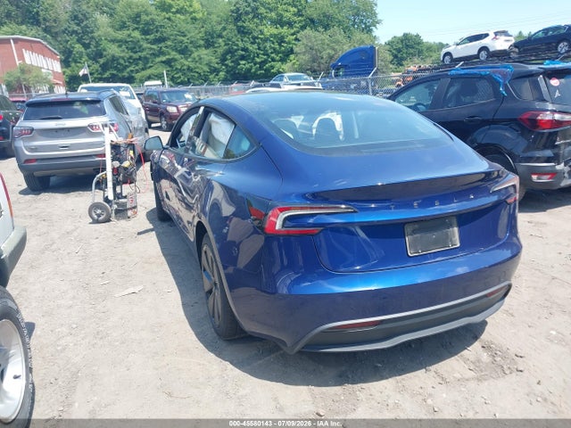 Продаж на аукціоні авто 2025 Tesla Model 3 Long Range Rear-wheel Drive/standard Rear-wheel Drive, vin: 5YJ3E1EA9SF025280, номер лоту: 45580143