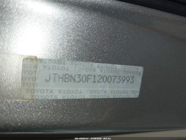 Продаж на аукціоні авто 2002 Lexus Ls 430, vin: JTHBN30F120073993, номер лоту: 45580147