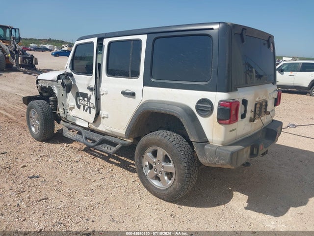 Aukcja sprzedaży 2020 Jeep Wrangler Unlimited Sport S 4x4, vin: 1C4HJXDM1LW257823, numer aukcji: 45580150