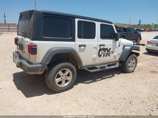 Aukcja sprzedaży 2020 Jeep Wrangler Unlimited Sport S 4x4, vin: 1C4HJXDM1LW257823, numer aukcji: 45580150