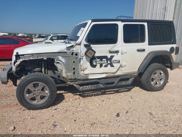Aukcja sprzedaży 2020 Jeep Wrangler Unlimited Sport S 4x4, vin: 1C4HJXDM1LW257823, numer aukcji: 45580150