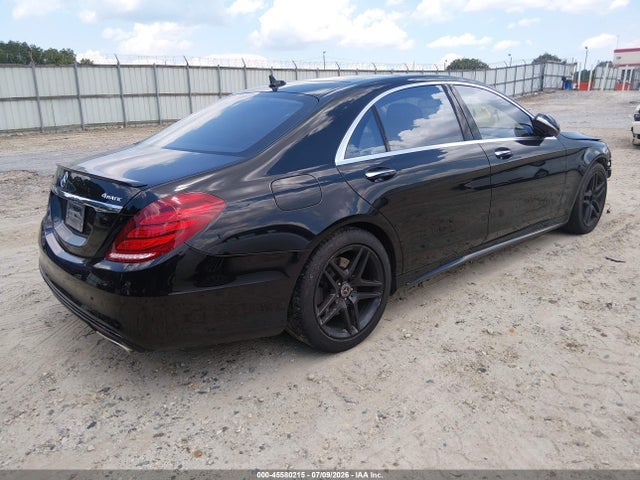 2015 Mercedes-benz S 550 4matic მანქანა იყიდება აუქციონზე, vin: WDDUG8FB2FA141830, აუქციონის ნომერი: 45580215