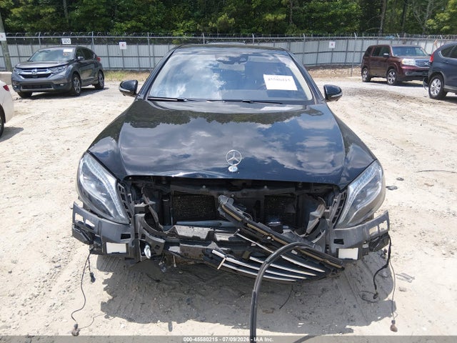 2015 Mercedes-benz S 550 4matic მანქანა იყიდება აუქციონზე, vin: WDDUG8FB2FA141830, აუქციონის ნომერი: 45580215