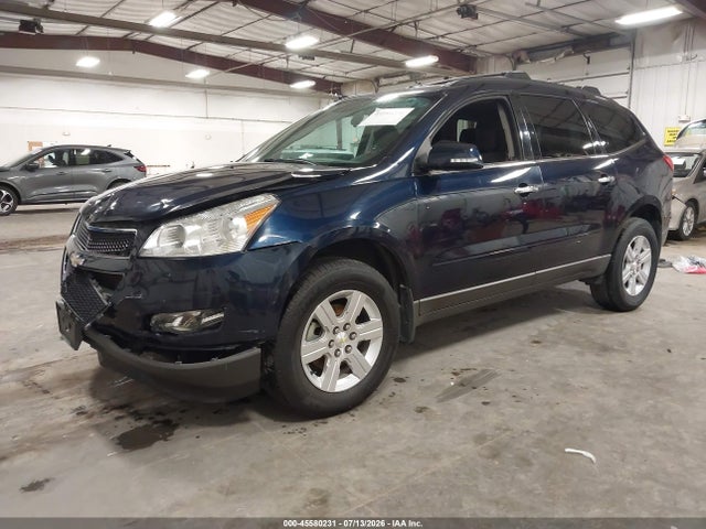 45580231 :رقم المزاد ، 1GNKRGED8CJ226232 vin ، 2012 Chevrolet Traverse Lt W/1lt مزاد بيع