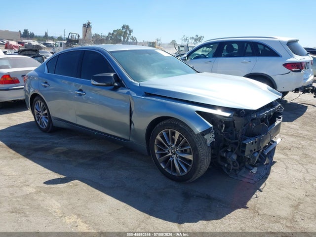 45580246 :رقم المزاد ، JN1EV7AR1LM254118 vin ، 2020 Infiniti Q50 Luxe Awd مزاد بيع