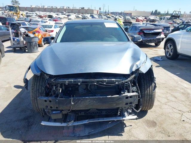 45580246 :رقم المزاد ، JN1EV7AR1LM254118 vin ، 2020 Infiniti Q50 Luxe Awd مزاد بيع
